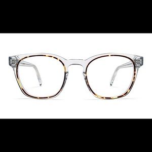 ISO Warby Parker Felix in Clear and Maple